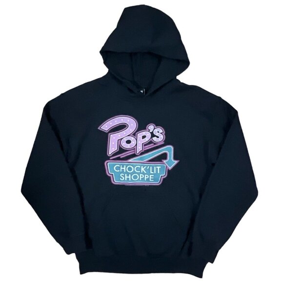ABSOLUTE CULT POPS CHOK’LIT SHOP hoodie Mens Size MEDIUM black - Picture 1 of 5